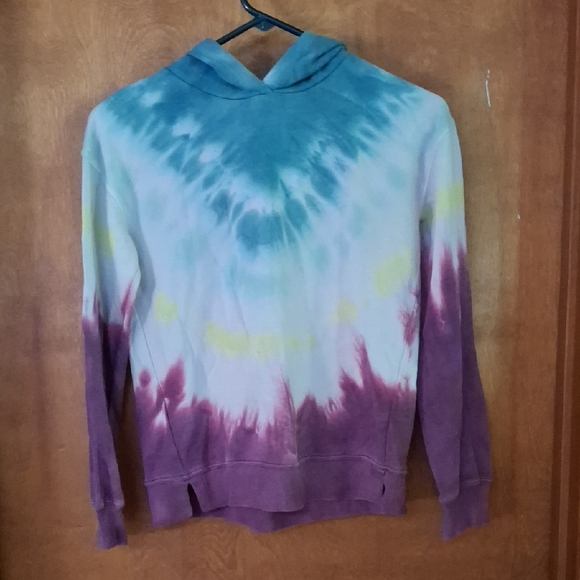 SO Other - SO Tie-Dye Hoodie - Blue, Yellow, Purple